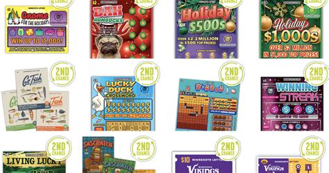 mnlottery second chance|second chance lottery tickets.